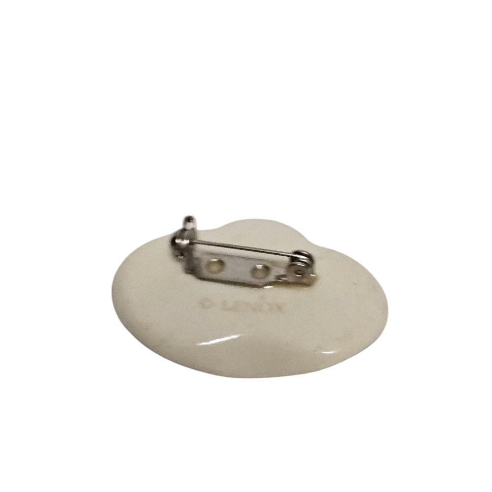 Lenox Hat Pin Brooch Rhinestone‎ Bow Cream Porcelain Sun Hat Lapel Pin - Picture 7 of 8